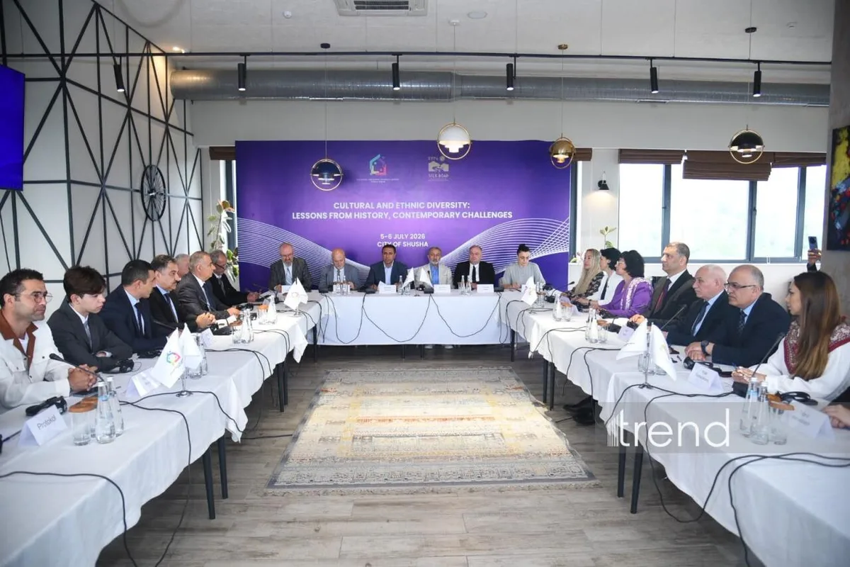 Şuşada mədəni müxtəliflik üzrə beynəlxalq konfrans öz işinə başlayıb