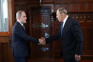 Переговоры Джейхуна Байрамова и Сергея Лаврова
