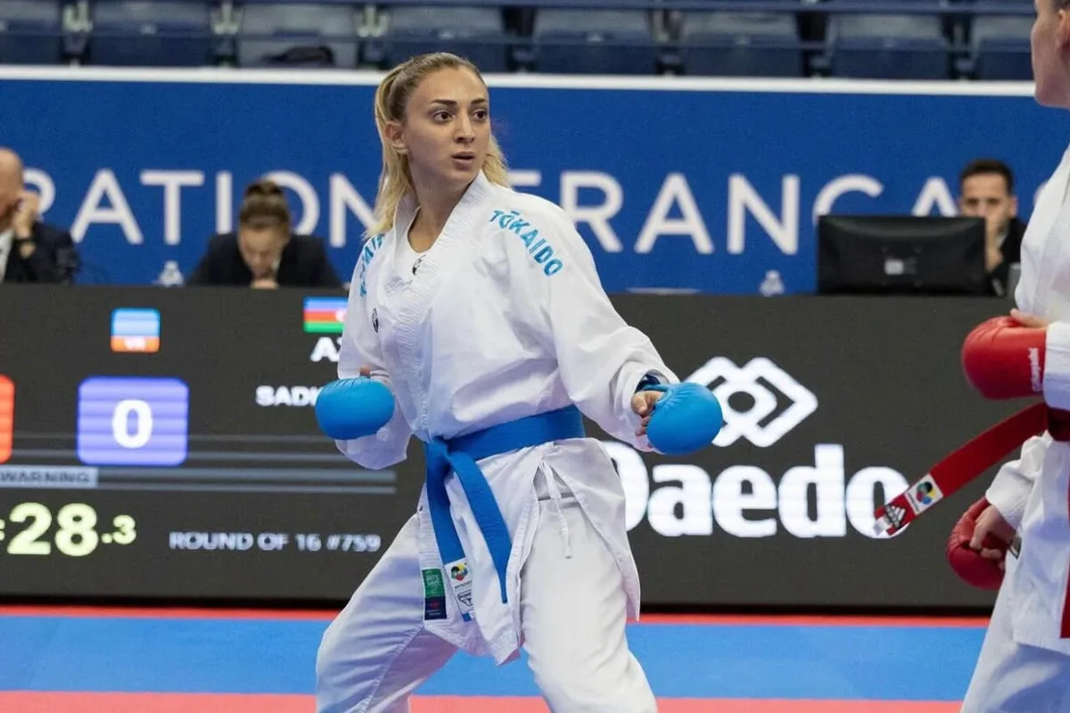 Азербайджанская каратистка стала чемпионом Европы