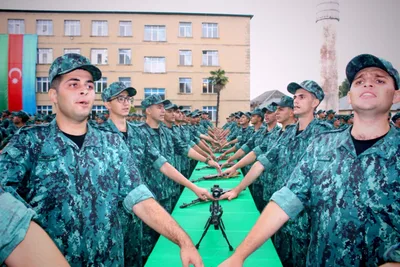 Молодые военнослужащие ГПС Азербайджана принесли военную присягу (ФОТО)
