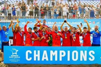 Сборная Азербайджана по пляжному футболу выиграла Лигу B