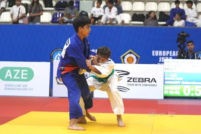 В Баку стартовал турнир European Judo Hopes