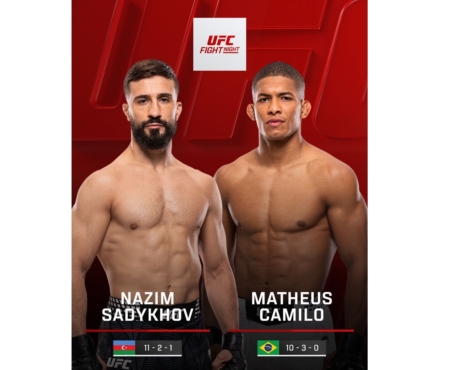 Назим Садыхов потерпел поражение на турнире UFC в Баку