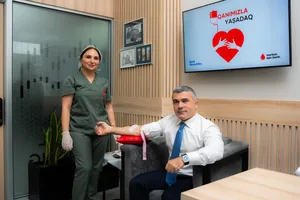 Банк Республика провёл традиционную акцию по сдаче крови в честь Всемирного дня донора крови (ФОТО)