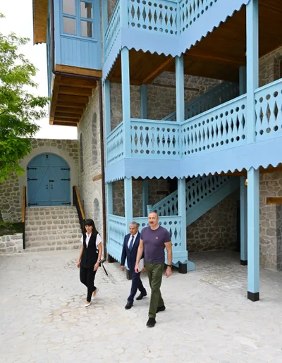 В Шуше после реставрации открыли Дом-музей легендарного тариста Садыгджана