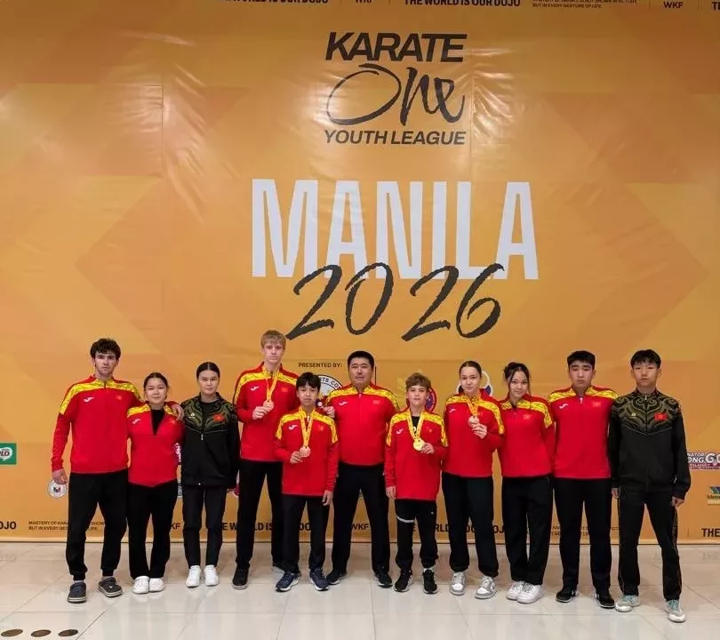Кыргызстанские спортсмены завоевали 4 медали на международном турнире «Karate One Youth League» на Филиппинах