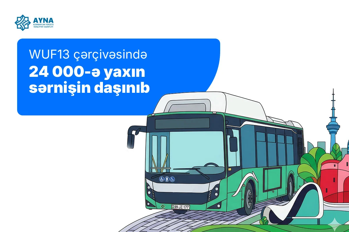 AYNA: В рамках WUF13 перевезено около 24 тыс. пассажиров