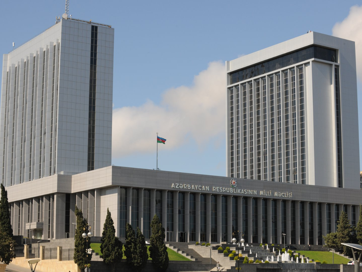 Azerbaijan's Parliament congratulates President Ilham Aliyev on receiving “Gernika Award for Peace and Reconciliation”