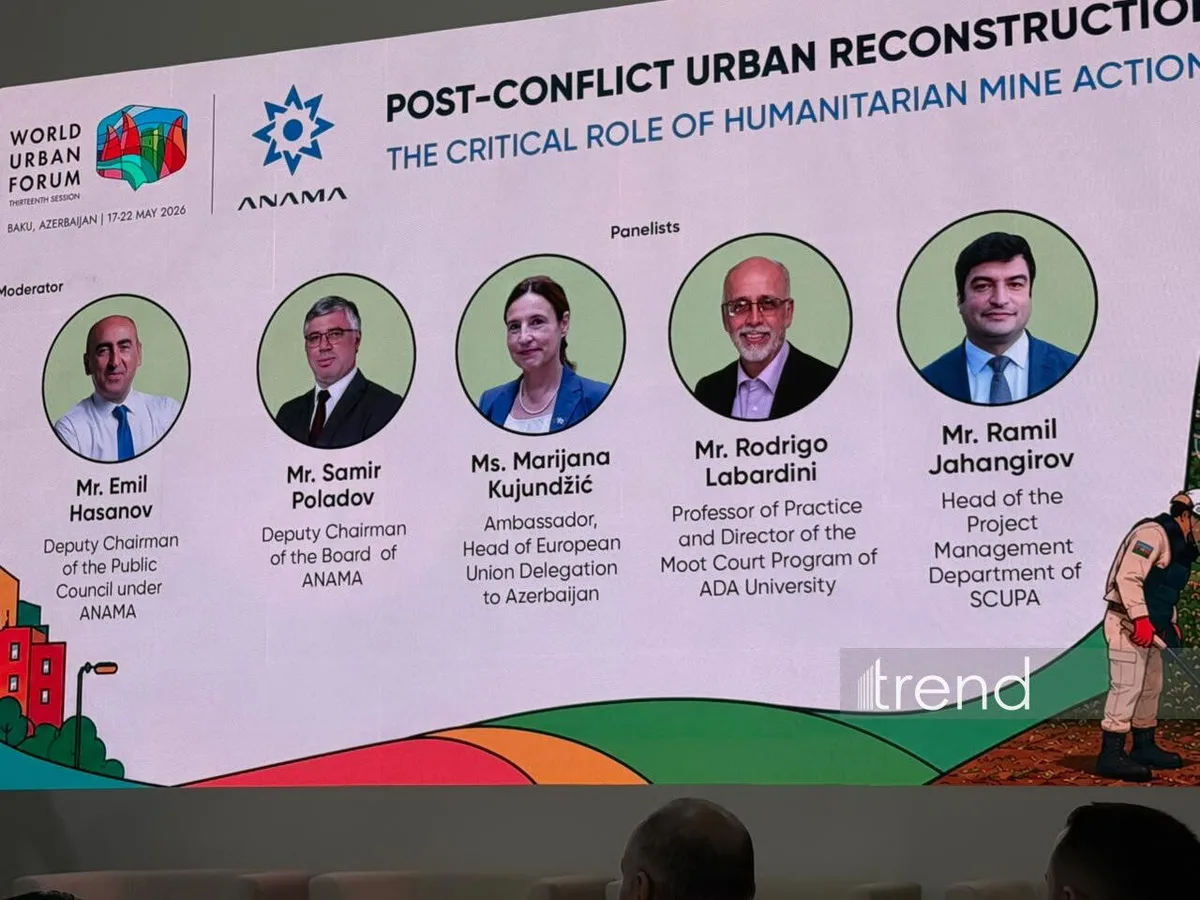 На WUF13 обсуждена роль гуманитарного разминирования в восстановлении городов