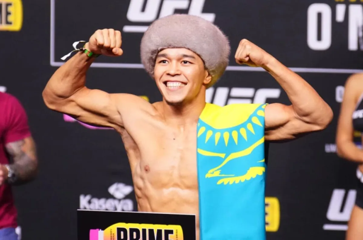 Казахстанец готовился к турниру UFC в Баку в горах Осетии