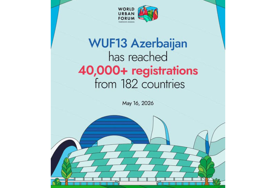 Для участия в WUF13 зарегистрировались более 40 тыс. человек