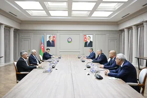 Əli Əsədov Həştərxan vilayətinin vitse-qubernatoru ilə görüşüb