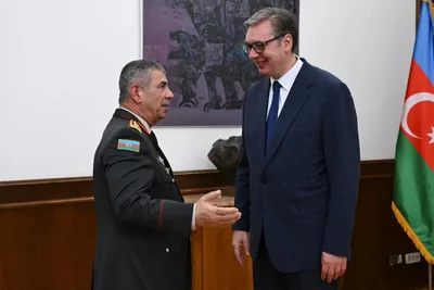 Закир Гасанов и Вучич