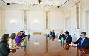 Президент Азербайджана принял заместителя генерального секретаря ООН