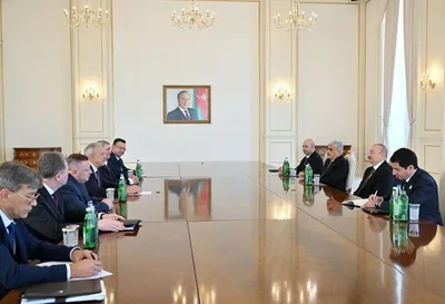 Президент Ильхам Алиев принял председателя Палаты представителей Национального собрания Беларуси