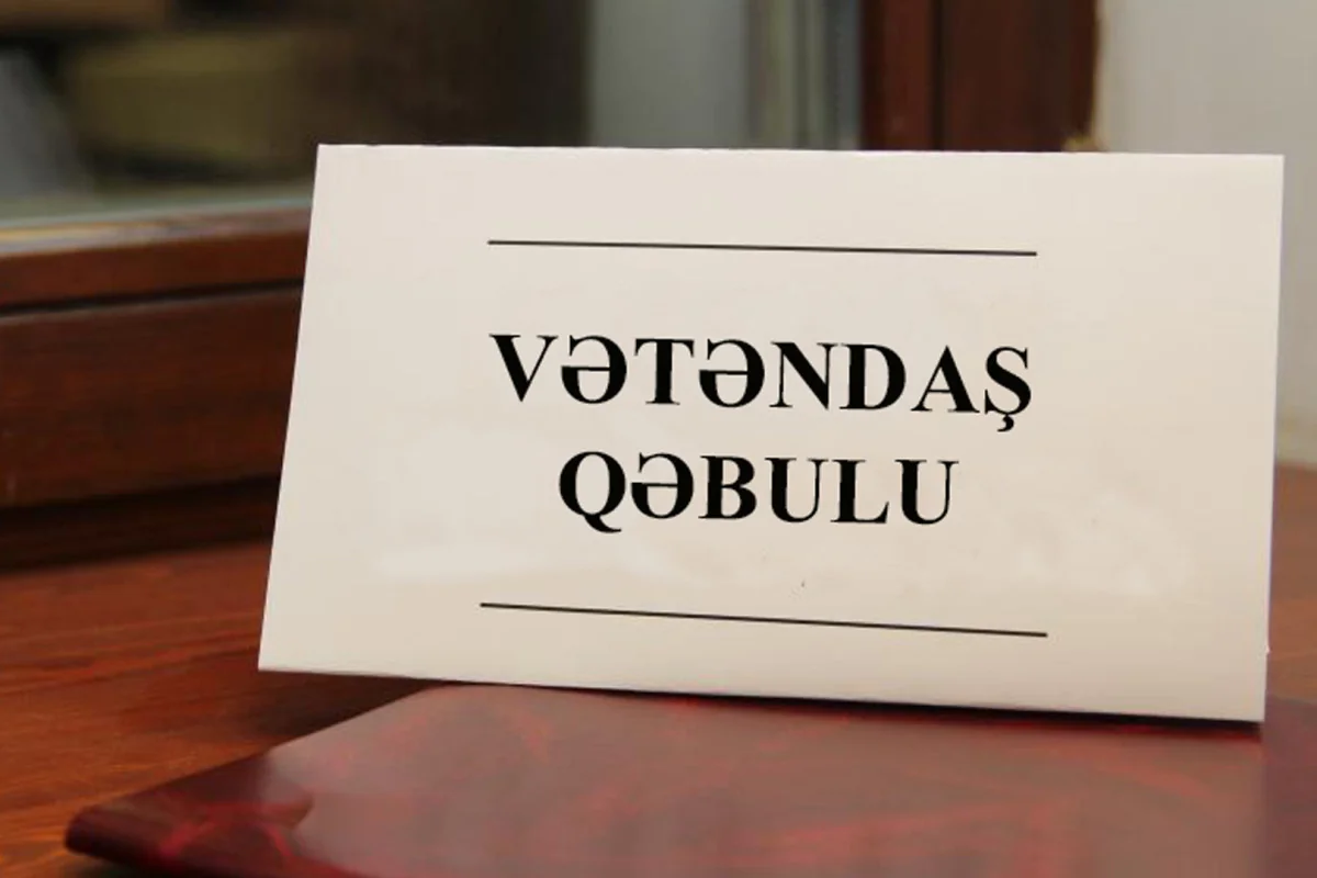 Mərkəzi icra hakimiyyəti orqanlarının rəhbərləri tərəfindən vətəndaşların qəbulu cədvəli açıqlanıb