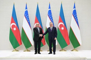 Əli Əsədov Özbəkistan Prezidenti ilə görüşüb