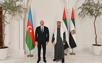 Президент ОАЭ поздравил президента Азербайджана Ильхама Алиева