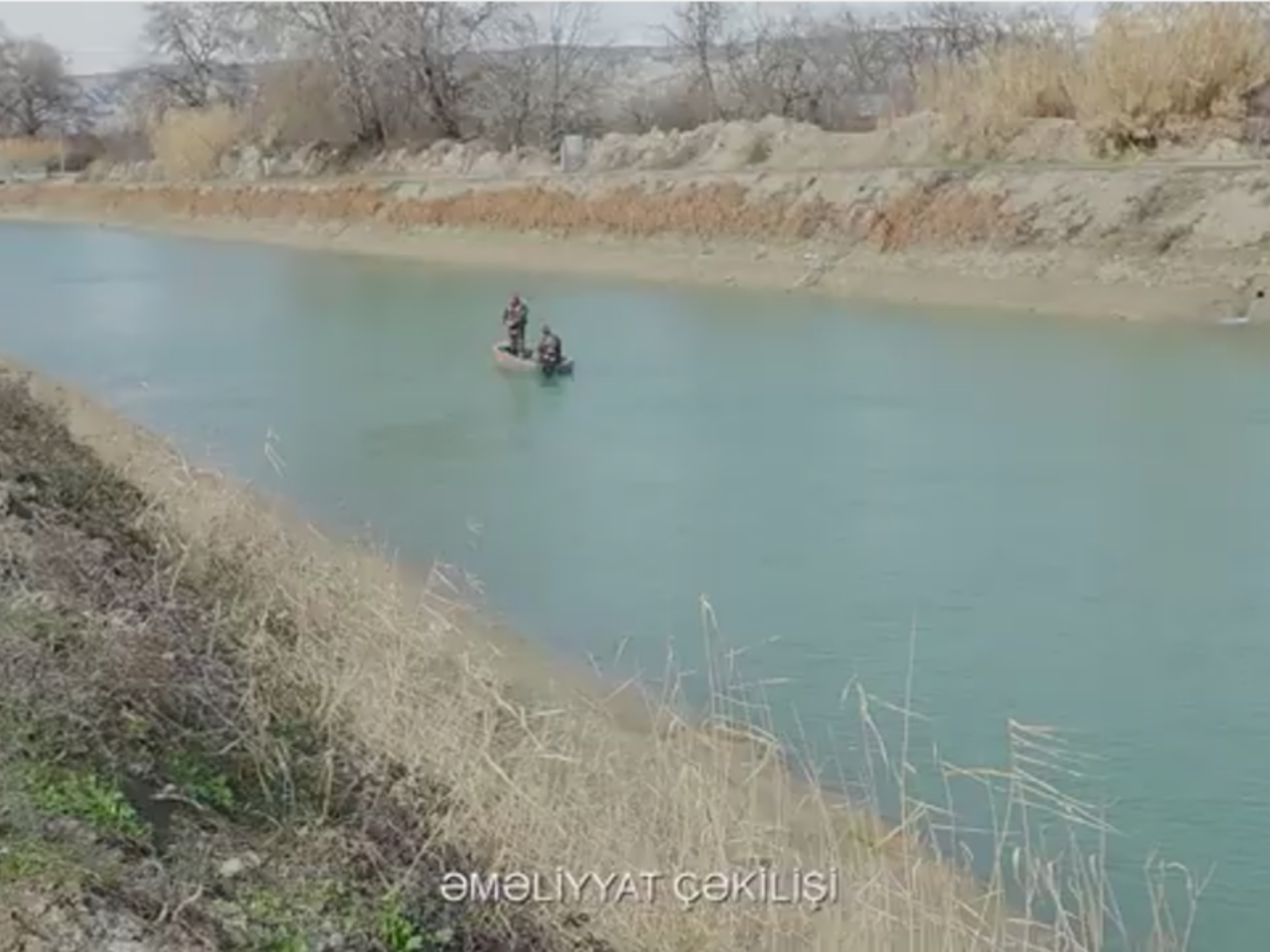 İsmayıllıda kanalda batan 23 yaşlı gəncin meyiti tapıldı