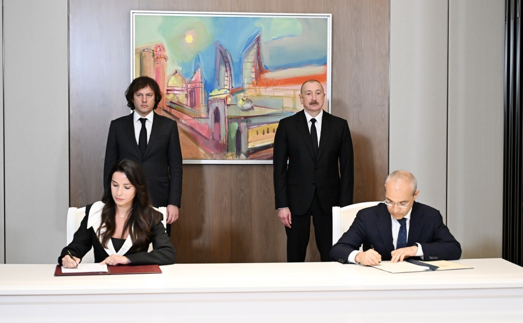 Azərbaycan və Gürcüstan arasında enerji və nəqliyyat sahəsində sənədlər imzalanıb