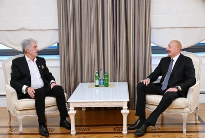 Алиев рассказал о встрече с бывшим президентом Украины в Баку