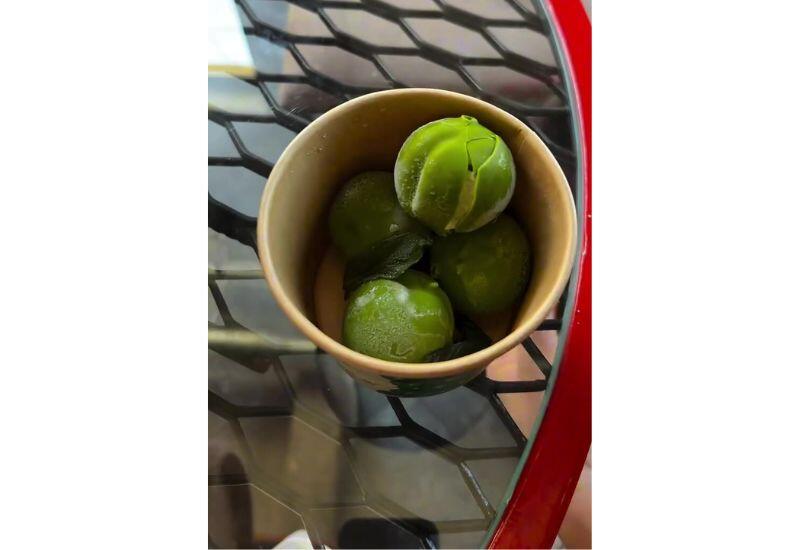 Мороженое из алычи в Баку