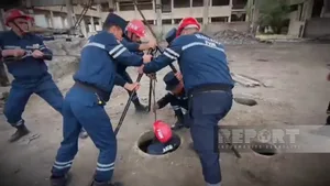 В Нахчыване прошли учения по спасательным операциям особого риска