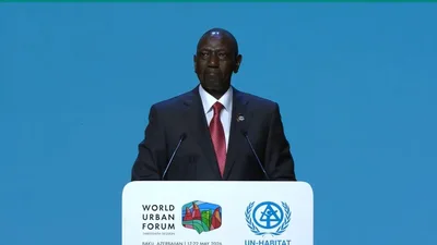 Лидер Кении поблагодарил президента Азербайджана за организацию WUF13 на высоком уровне