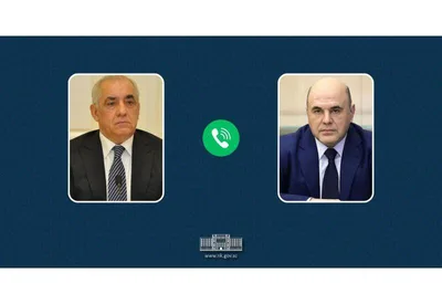 Али Асадов и Михаил Мишустин провели телефонный разговор