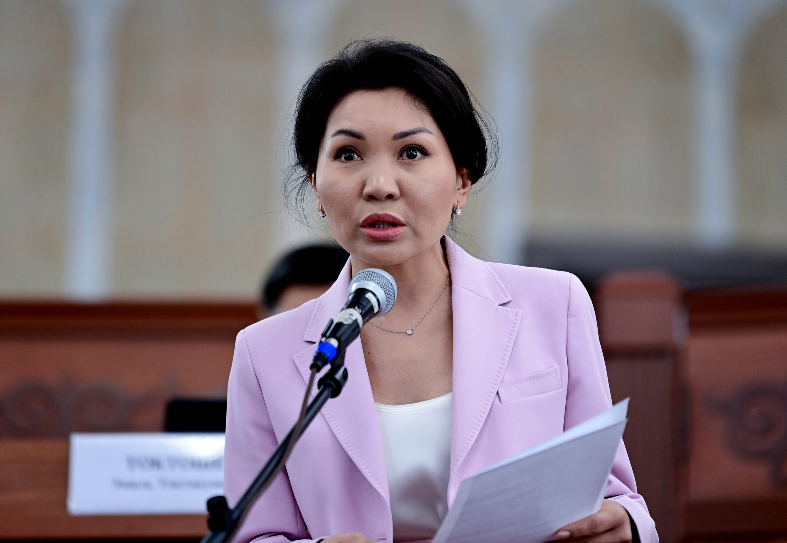 Сурабалдиева сообщила, что не могла отвечать на суде из-за подписки о неразглашении
