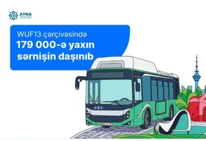 WUF13 çərçivəsində 179 000-ə yaxın sərnişin daşınıb