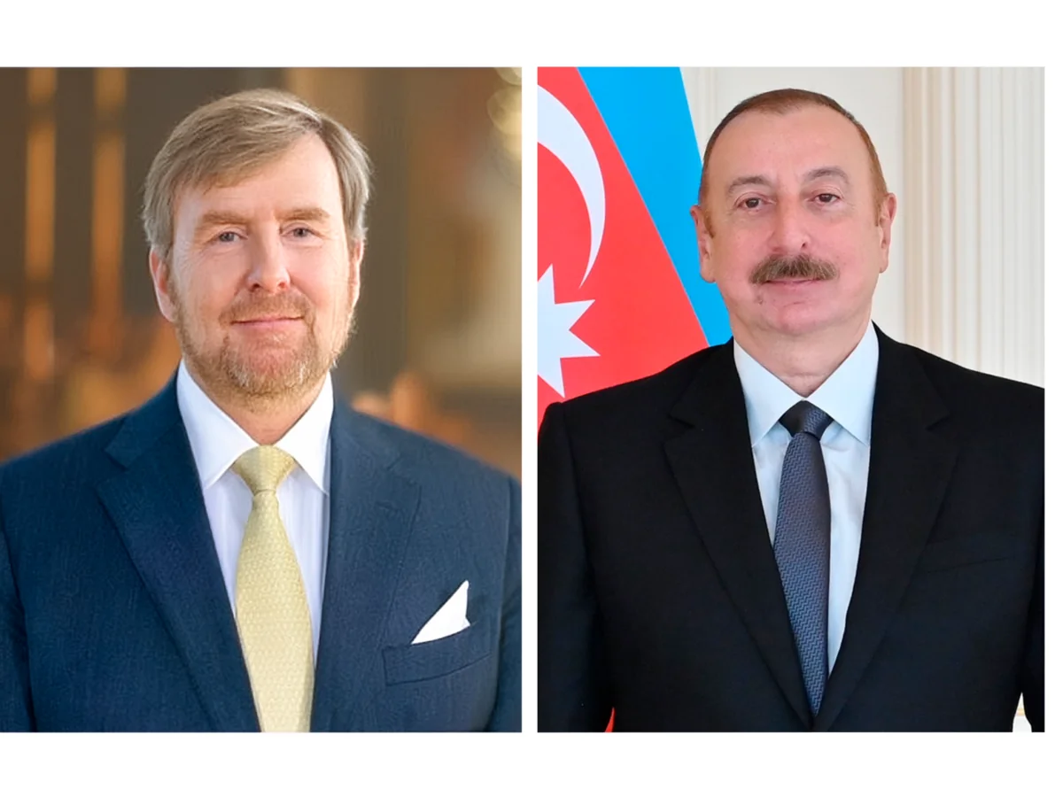 Король Нидерландов поздравил президента Ильхама Алиева