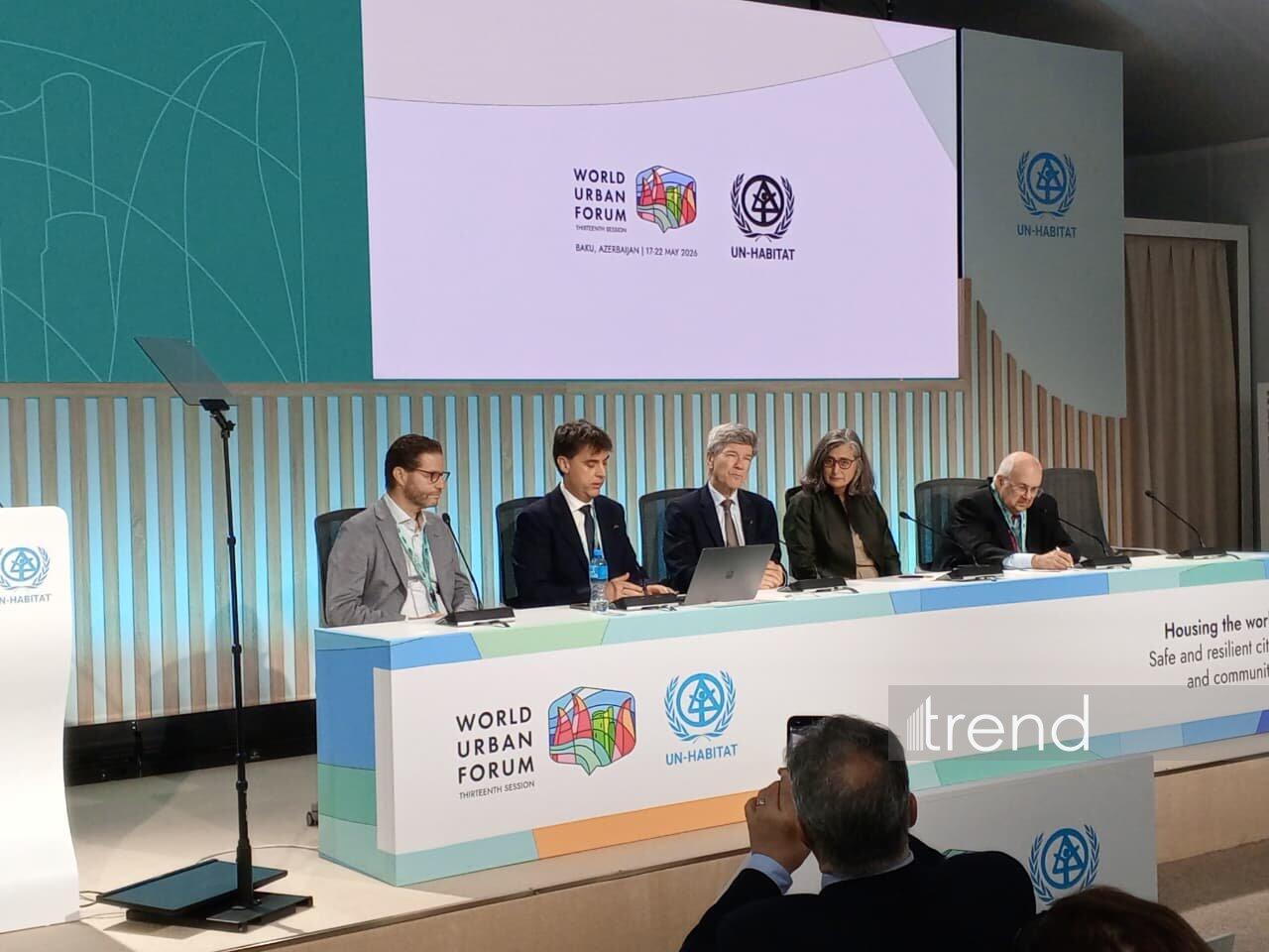 WUF13 çərçivəsində UN-Habitat icraçı direktorunun iştirakı ilə mətbuat konfransı keçirilir