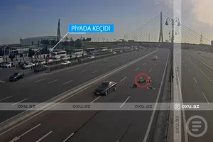 Həyatlarını heçə sayan piyadaların görüntüləri - VİDEO