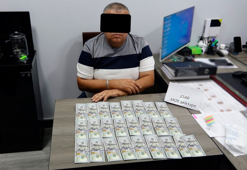 В Ташкенте задержали начальника отдела уголовного розыска