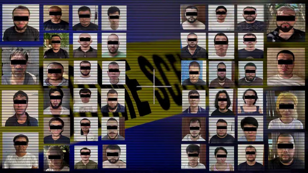 Силовики задержали 44 закладчика в Самаркандской области. Видео