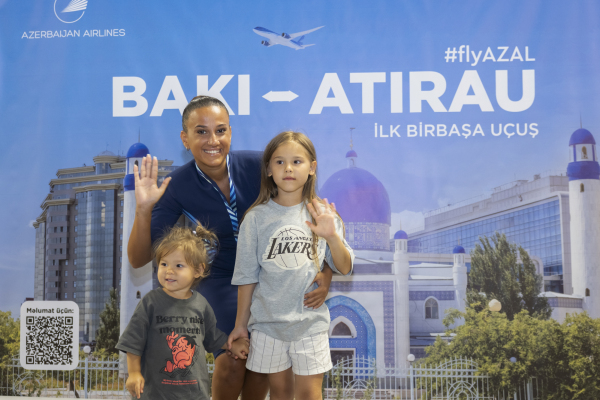 Azerbaijan Airlines успешно выполнила первый рейс в Атырау