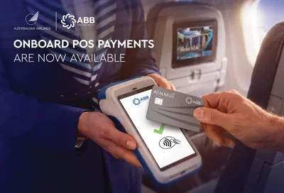 На борту воздушных судов AZAL можно будет оплачивать картой банка ABB