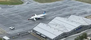 Международный аэропорт «Каракол» впервые принял Airbus A320 после реконструкции