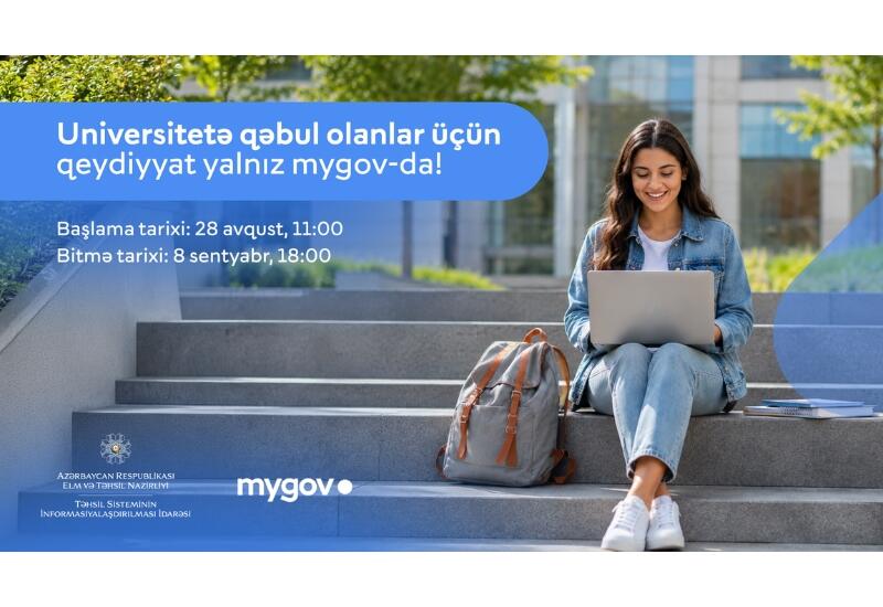 Sabahdan universitetlərə qeydiyyat başlayır: