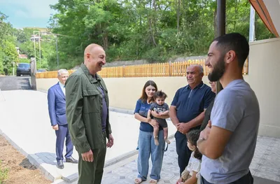 Ильхам Алиев: Жизнь переселенца уже осталась в прошлом