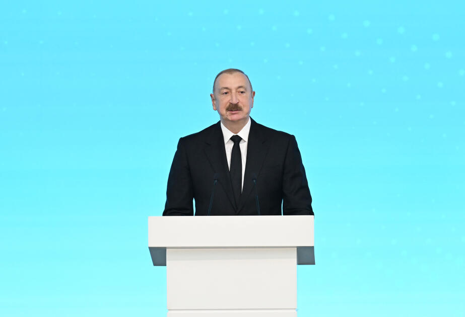 Президент Ильхам Алиев: «Каспийская нефтегазовая выставка» заложила основу для развития энергетики современного Азербайджана