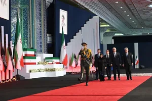 Azərbaycan nümayəndə heyəti Seyid Əli Xameneinin vida mərasimində iştirak edib