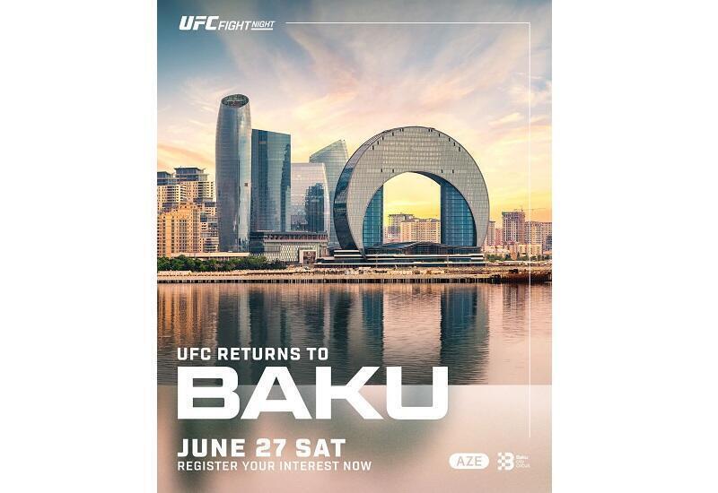 UFC Fight Night Baku turnirinə 70–ə yaxın ölkədən azarkeşlər gözlənir