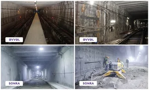 "Həzi Aslanov" metrostansiyasında görülən işlərə dair son vəziyyət açıqlanıb
