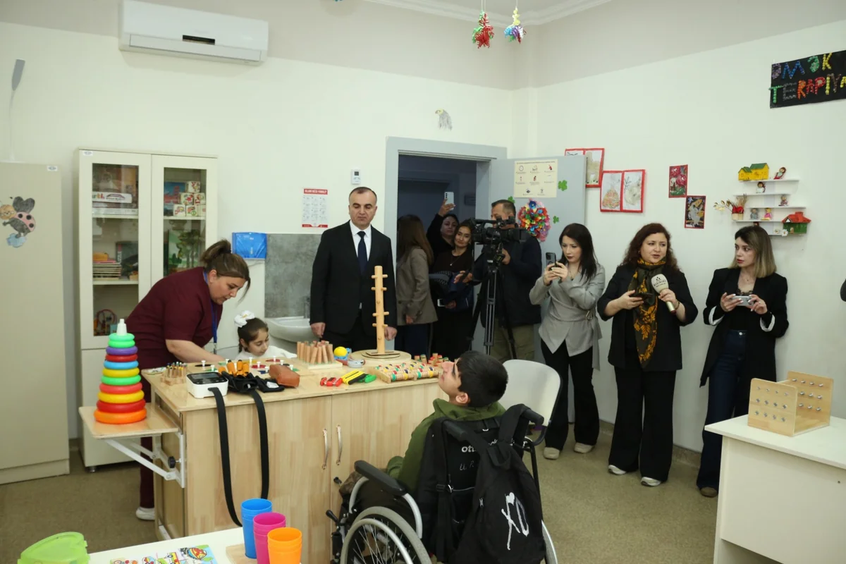 Qəbələ Uşaq Reabilitasiya Mərkəzinə mediatur təşkil olunub