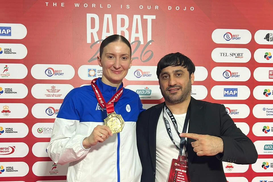 Ирина Зарецка завоевала золотую медаль Премьер-лиги Karate1 в Марокко