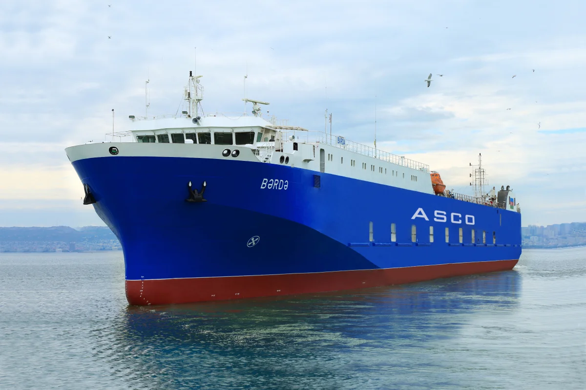 Перевозки TIR и автотехники судами ASCO выросли на 10% за семь месяцев