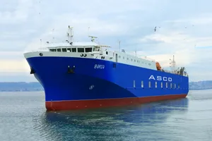 Перевозки TIR и автотехники судами ASCO выросли на 10% за семь месяцев