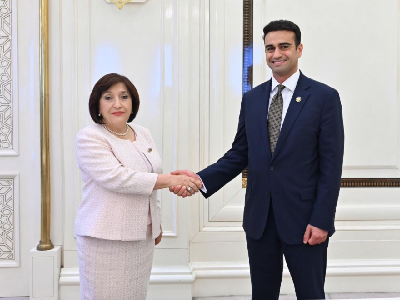 Sahibə Qafarova ABŞ Konqresinin üzvü ilə regional sülh məsələlərini müzakirə edib